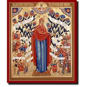 Orthodox Icons Theotokos Joy of All that Sorrow