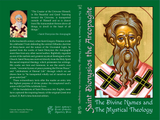 The Divine Names and The Mystical Theology St Dionysios the Areopagite - Spiritual Meadow - Book Orthodox Christian Book