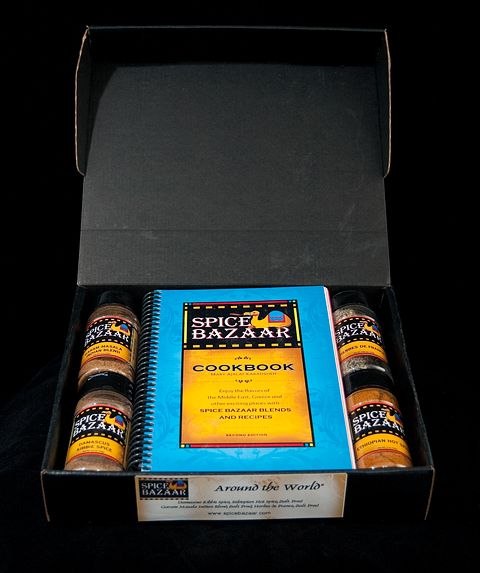 Spice Bazaar® “Around the World” Boxed Set with Cookbook - St Euphrosynos's Kitchen