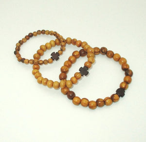 Orthodox Prayer Rope Bethlehem Olive Wood Prayer Rope - Wrist Prayer Rope - Bead Size 4, 6, or 8 mm