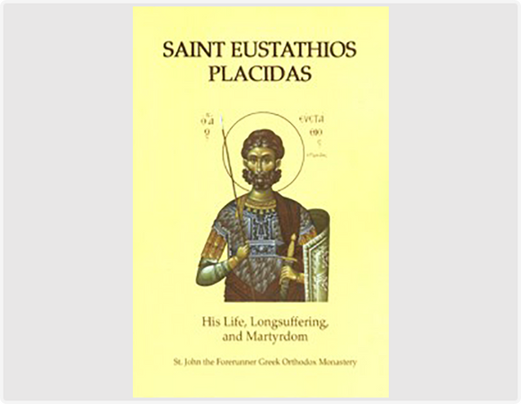 St Eustathios Placidas - Lives of Saints - Teenagers  and Adults - Halo Award - Book Orthodox Christian Book