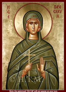 Orthodox Icon Saint Paraskeve
