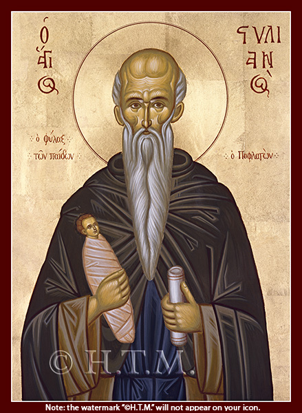 Orthodox Icon Saint Stylianus
