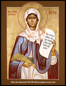 Orthodox Icon Saint Ruth
