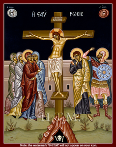 Orthodox Icons Great Feast Icon -Crucifixion
