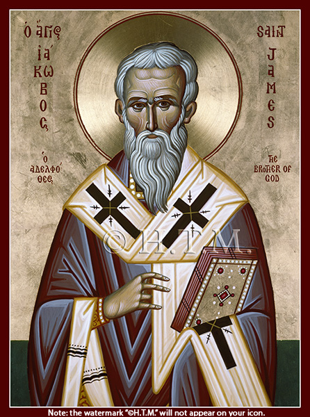 Orthodox Icon Saint James the Brother of God