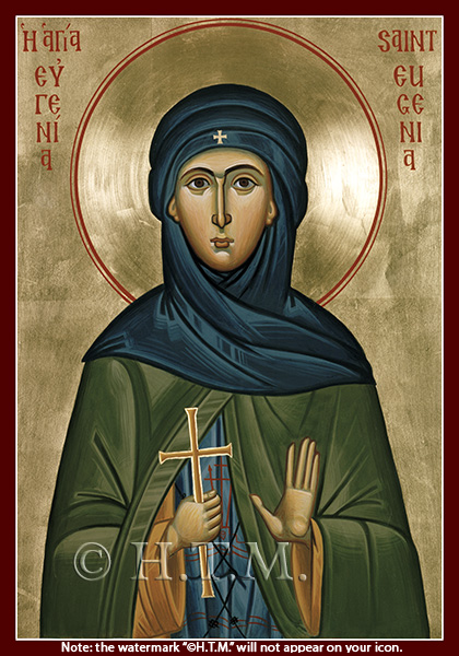 Orthodox Icon Saint Eugenia