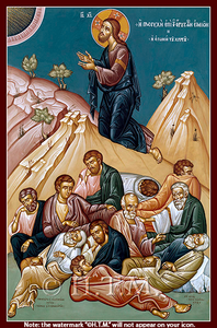 Orthodox Icons of Jesus Christ Prayer in Gethsemane