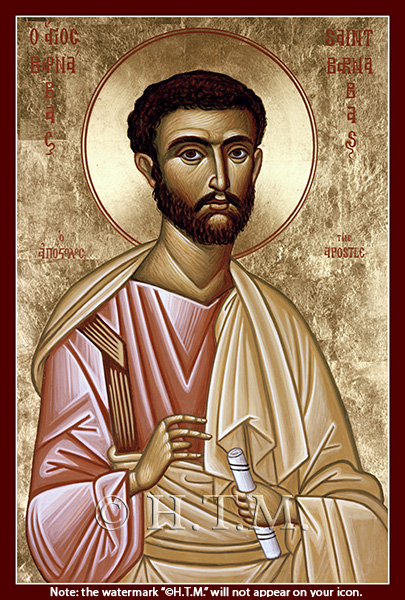 Orthodox Icon Saint Barnabas