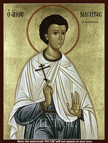 Orthodox Icon Saint Nicetas