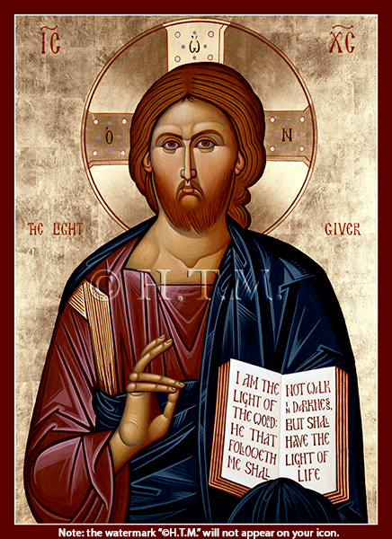 Orthodox Icons of Jesus Christ  Light-Giver