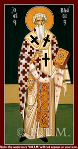 Orthodox Icon Saint Blaise