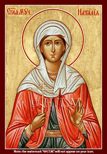 Orthodox Icon Saint Natalia