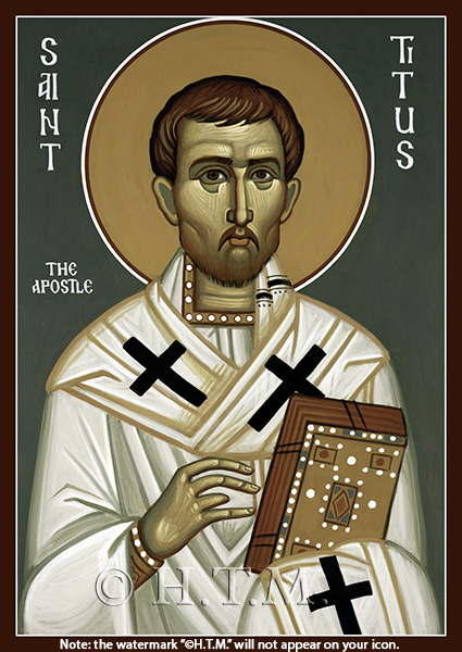 Orthodox Icon Saint Titus