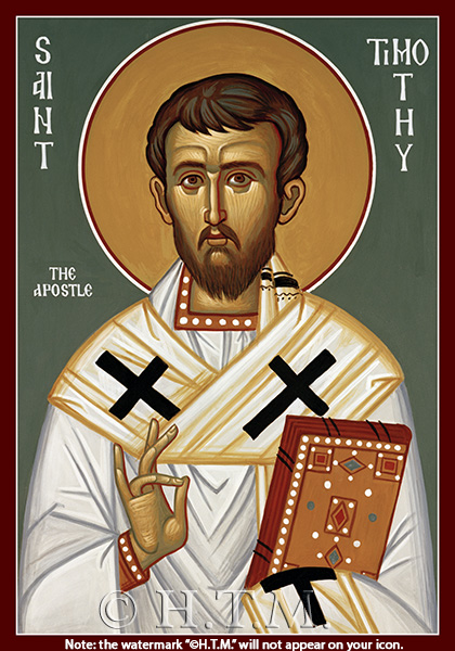 Orthodox Icon Saint Timothy