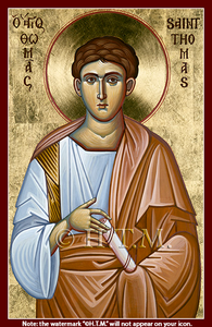 Orthodox Icon Saint Thomas the Apostle