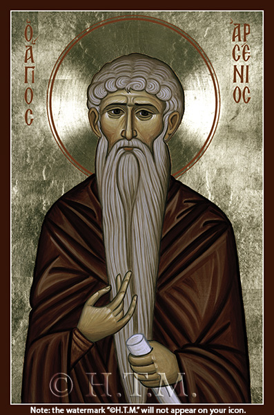 Orthodox Icon Saint Arsenius the Great