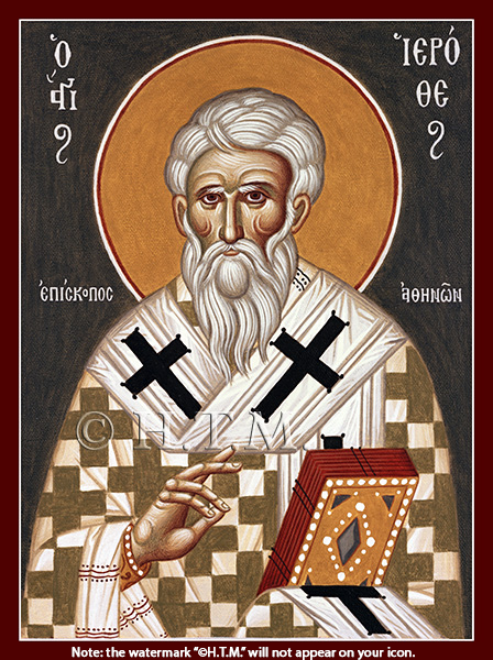Orthodox Icon Saint Hierotheus of Athens
