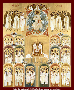 Orthodox Icons All Saints - Saint A Collection