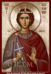 Orthodox Icon Saint Edward
