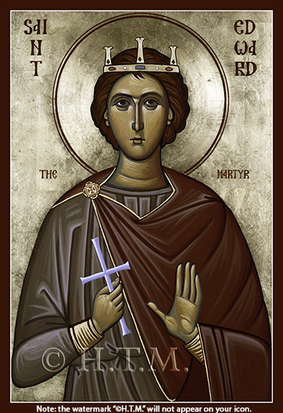 Orthodox Icon Saint Edward