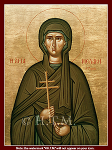 Orthodox Icon Saint Melania of Rome