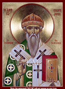 Orthodox Icon Saint John the Almsgiver