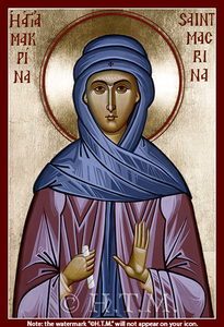 Orthodox Icon Saint Macrina