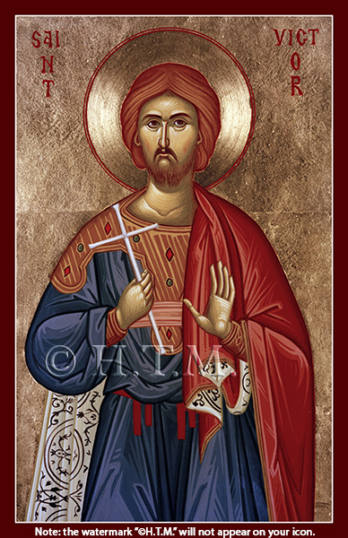 Orthodox Icon Saint Victor