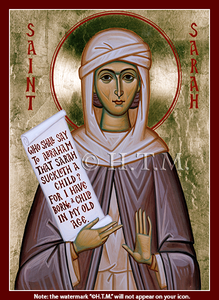 Orthodox Icon Saint Sarah