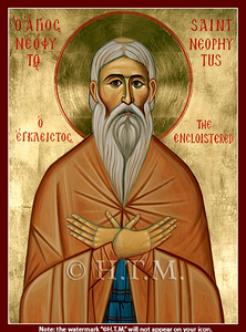 Orthodox Icon Saint Neophytus