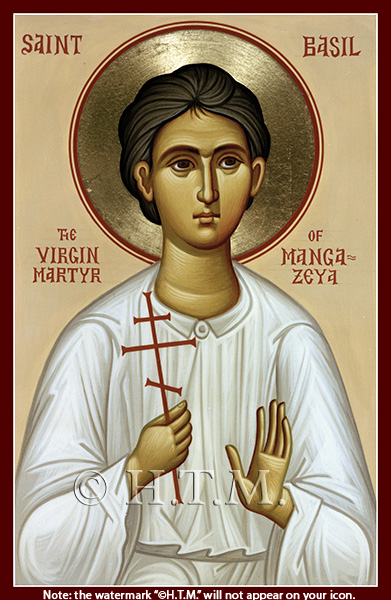Orthodox Icon Saint Basil of Mangazeya