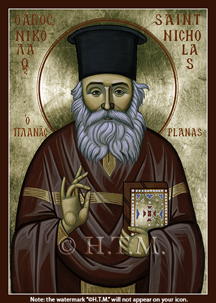 Orthodox Icon Saint Nicholas Planas