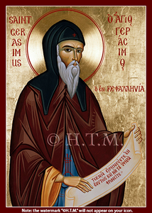 Orthodox Icon Saint Gerasimus of Cephalonia