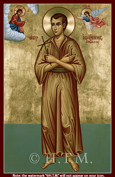 Orthodox Icon Saint John the Russian