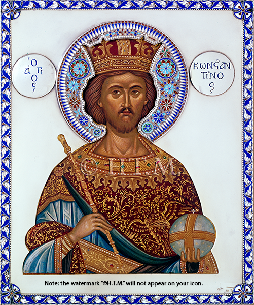 Orthodox Icon Saint Constantine the Great
