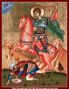 Orthodox Icon Saint Demetrius the Great Martyr