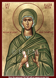 Orthodox Icon Saint Elizabeth - Mother of Saint John the Baptist