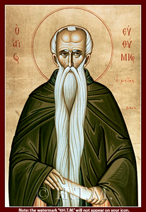Orthodox Icon Saint Euthymius