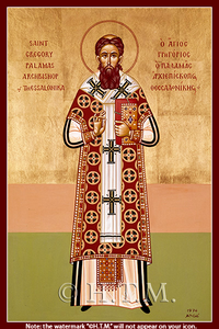 Orthodox Icon Saint Gregory Palamas