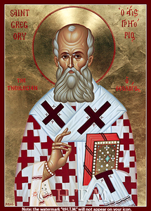 Orthodox Icon Saint Gregory the Theologian