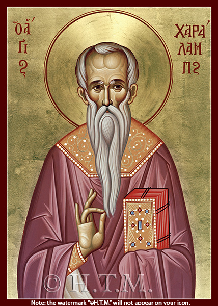 Orthodox Icon Saint Haralampus