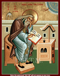 Orthodox Icon Saint Isaac the Syrian