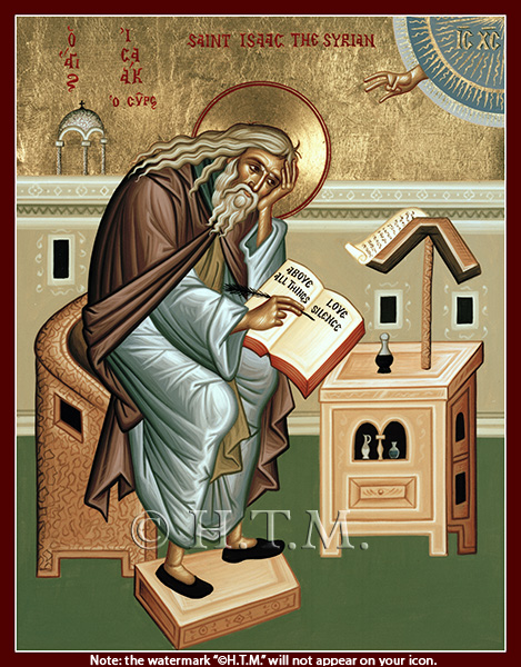 Orthodox Icon Saint Isaac the Syrian
