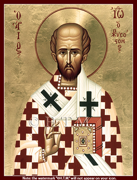 Orthodox Icon Saint John Chrysostom