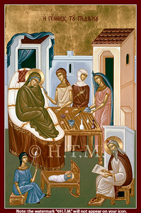 The Birth of Saint John the Baptist - Saint Elizabeth his mother