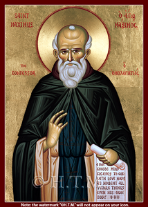Orthodox Icon Saint Maximus the Confessor