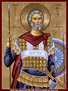 Orthodox Icon Saint Menas