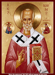 Orthodox Icon Saint Nicholas