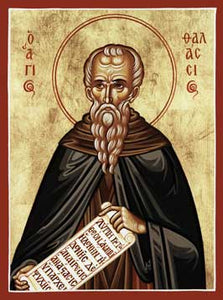 Orthodox Icon Saint Thalassius